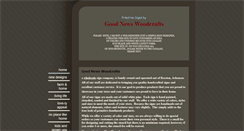 Desktop Screenshot of goodnewswoodcrafts.com
